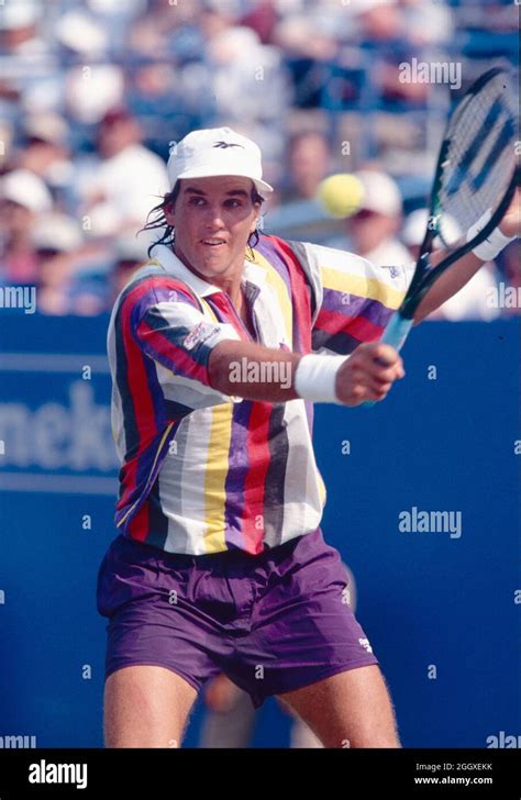 Australian tennis player Pat Rafter, US Open 1995 Stock Photo - Alamy