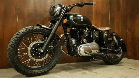 Old Royal Enfield Bullet modified into a Bobber is hard to recognize, check pics | Mobility News ...