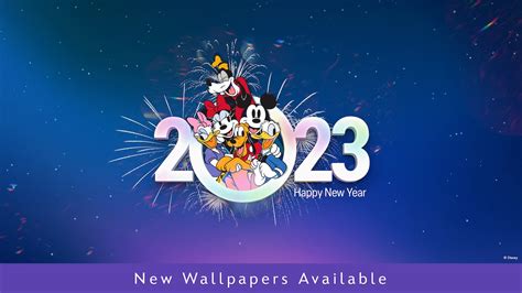 Disney New Year Wallpapers to Ring in 2023! | Disney Parks Blog