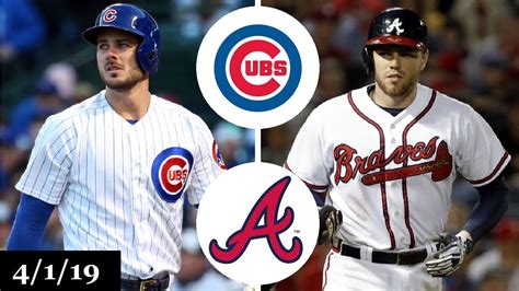 Chicago Cubs vs Atlanta Braves Highlights | April 1, 2019 - YouTube