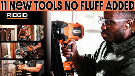 11 ALL NEW RIDGID Power Tools Coming In 2021 (ABSOLUTELY NO FLUFF) - YouTube