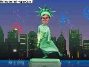 Dancing Statue Of Liberty - YouTube