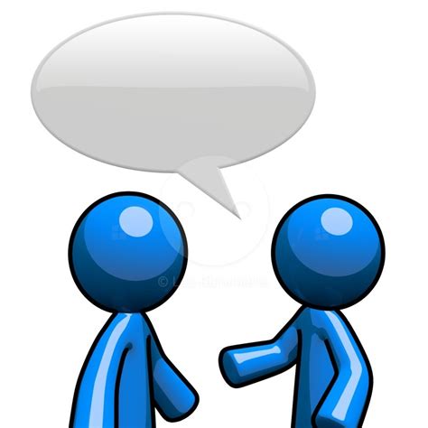 Two People Talking Clipart | Free download on ClipArtMag