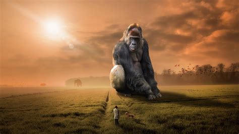 Cool Gorilla Wallpapers - Top Free Cool Gorilla Backgrounds - WallpaperAccess