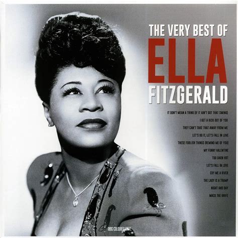 The very best of ella fitzgerald de Ella Fitzgerald, 33T chez discordia ...