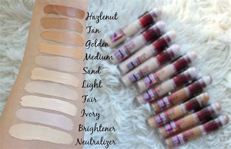 Maybelline age rewind concealer new shades swatches – Artofit