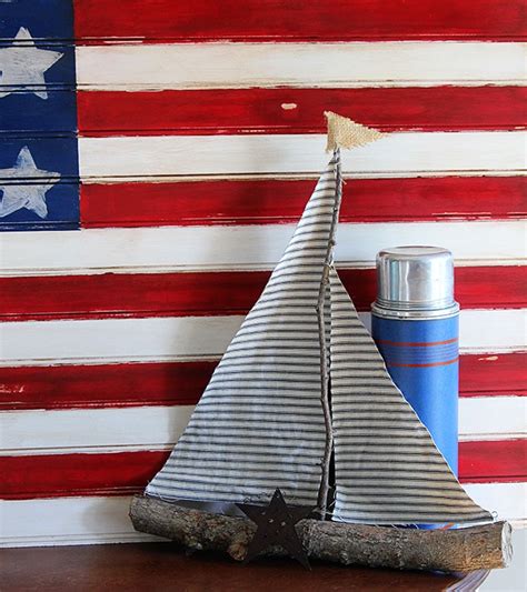 Easy American Flag Craft - House of Hawthornes