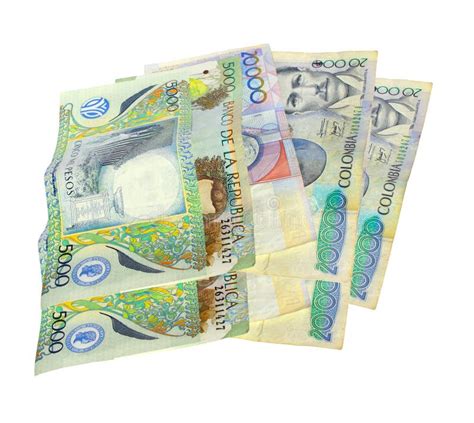 Colombian money stock image. Image of material, pesos - 21228907