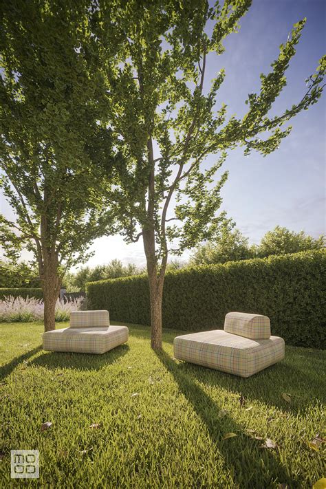 Private garden landscape design :: Behance