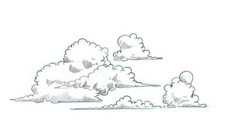 how to draw clouds at drawingteachers.com | Cloud drawing, Drawings, Art lessons