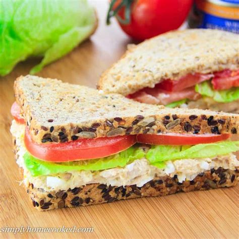 Tuna Sandwich - Simply Home Cooked