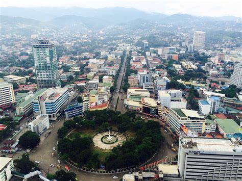 Aerial view of Cebu city, Philippines