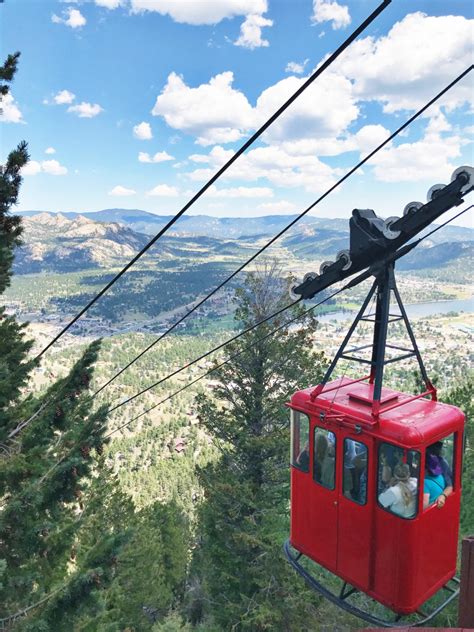 Estes Park Aerial Tramway Colorado Her Heartland Soul - Her Heartland Soul