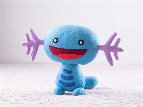 Wooper Pokemon Plush Custom Plush Toy Inspired by Wooper - Etsy