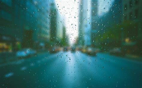 View of Street from a Glass Window · Free Stock Photo