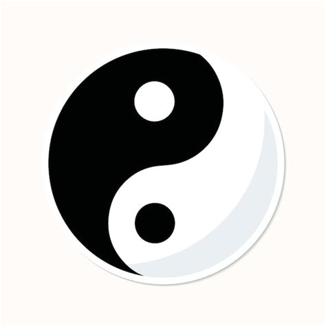 Yin Yang Symbol Clipart