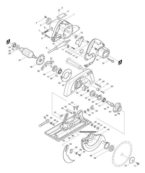 Makita Circular Saw Parts Diagram | Reviewmotors.co