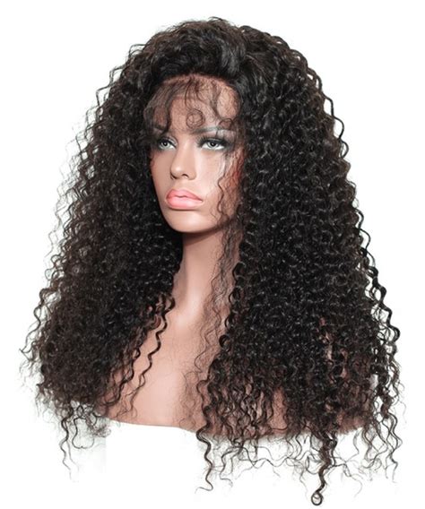 Silk Top Full Lace Human Hair Wigs Deep Curly Wave Silk Base Wigs