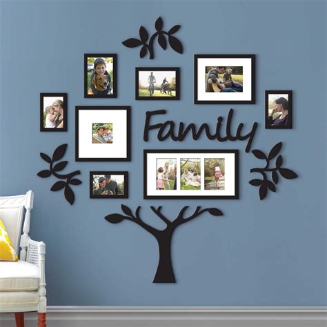 Family Tree Frame Collage Pictures Photo Frame Collage Photo Wall Mount Decor We - Other