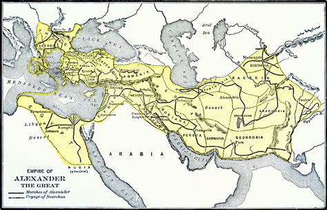 Alexander The Great Empire Map – Map Of The World