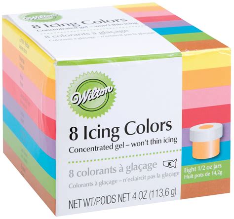 Wilton 8 Colors -8 Icing Colors Set