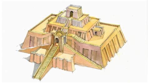 Ziggurat Drawing at PaintingValley.com | Explore collection of Ziggurat ...