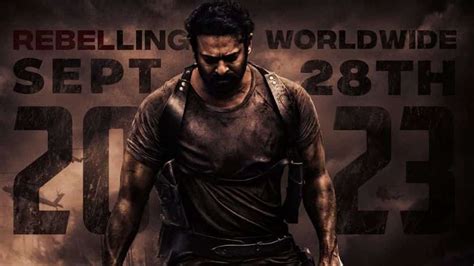 Salaar movie release: Poster revealed! Prabhas' film to come on this date | Zee Business