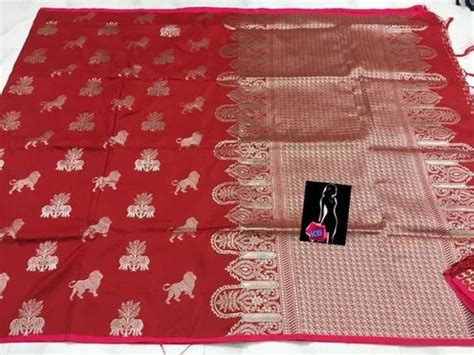 Real Zari Silver Party Wear Pure Dori Silk Saree, With Blouse Piece at Rs 1699 in Chennai