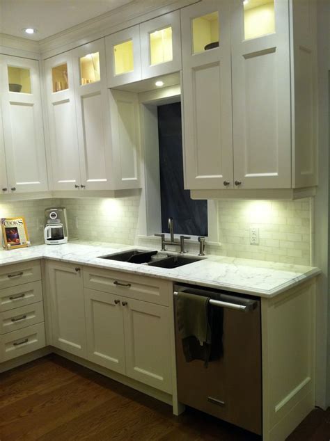 Cabinets To Ceiling Or Not : Floor to Ceiling White Shaker Kitchen Cabinets ... : Builders and ...