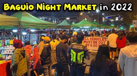 BAGUIO CITY NIGHT MARKET | 2022 Night Walking Tour in the UKAY-UKAY WONDERLAND | Baguio ...