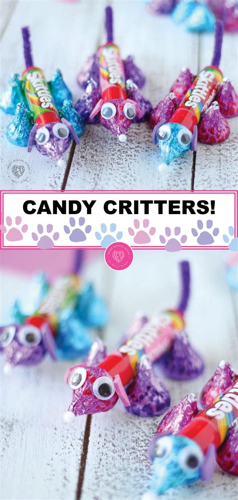 How to Make a CANDY CRITTER with Hershey's Kisses