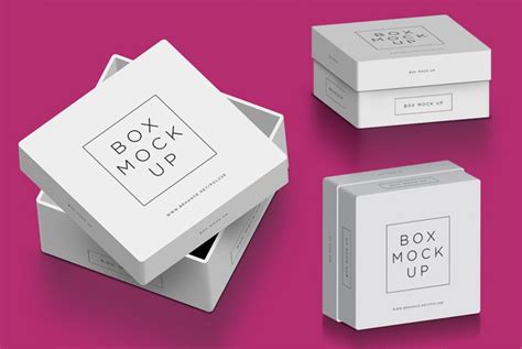 Box Mockup Free PSD – Download PSD