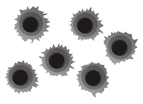 Bullet Holes PNG File PNG, SVG Clip art for Web - Download Clip Art, PNG Icon Arts