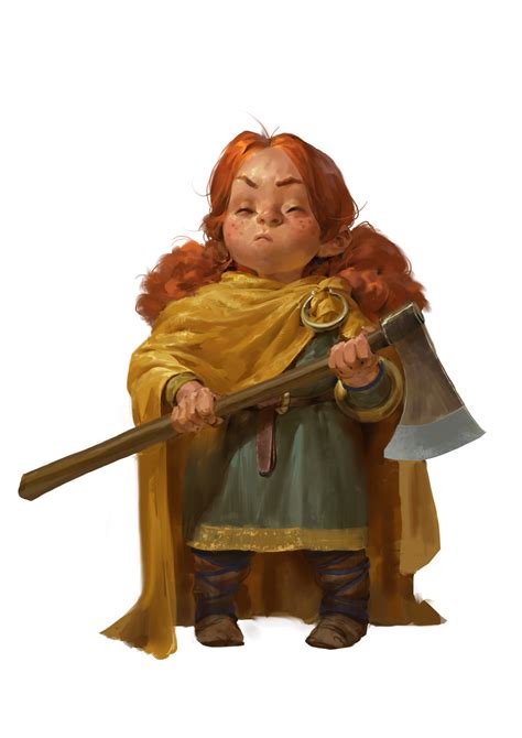 ArtStation - While I’m gone, Even Amundsen | Fantasy dwarf, Fantasy character design, Character art