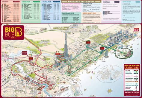 Dubai Tourist Attractions Map - Printable Map Of Dubai | Printable Maps