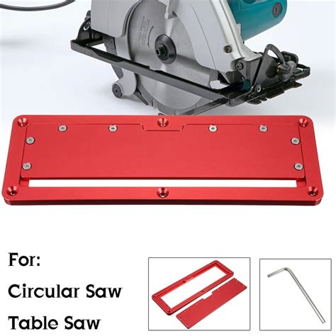 Universal Circular Saw Table Saw Top Surface Embedded Cover Plate for 9" 300mm | Walmart Canada