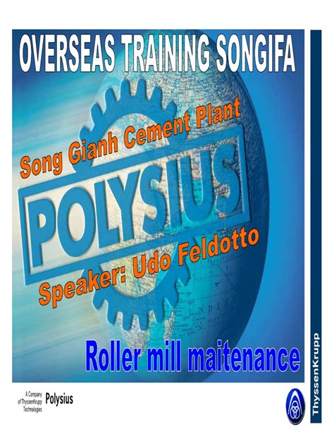 Roller Mills Maintenance | PDF