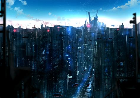 City Anime Tower Wallpapers - Wallpaper Cave