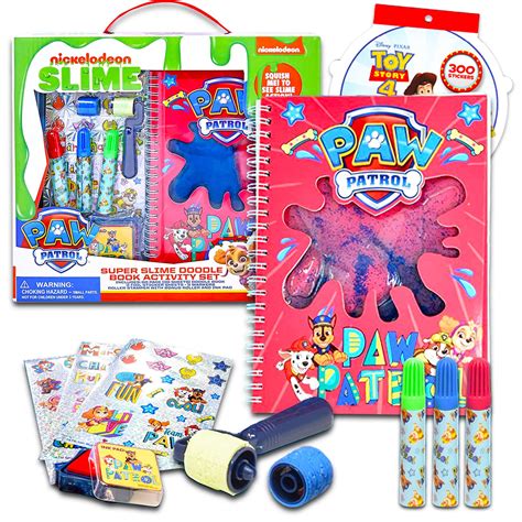 Buy Nick Shop Paw Patrol Slime Journal Paw Patrol Accessories Bundle ...