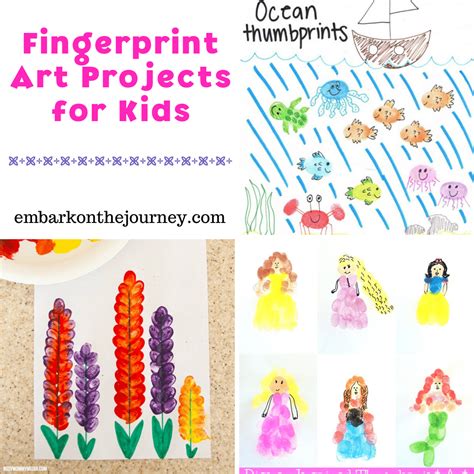 Fingerprint Art for Kids