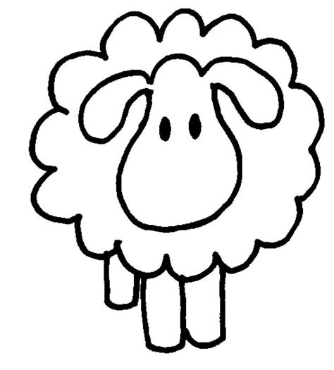 Free Sheep Outline, Download Free Sheep Outline png images, Free ...