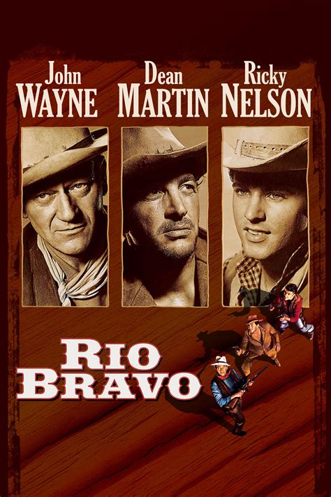 Rio Bravo Movie Poster (27 X 40 Inches 69cm X 102cm) (1959) -(John Wayne)(Dean Martin)(Angie ...