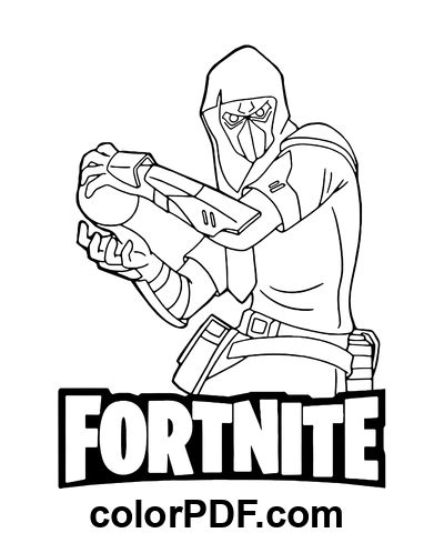 Fusion Fortnite Skin zdarma – Omalovánky a knihy v PDF