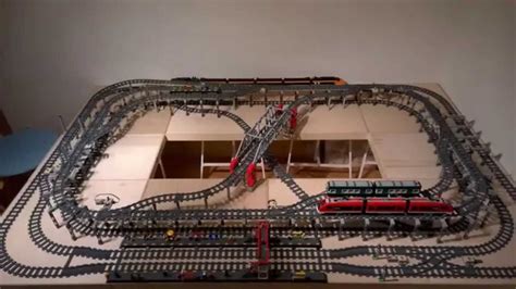 Ultimate Compact LEGO Train Layout | Lego trains, Lego train tracks, Train layouts