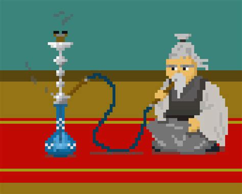 Smoke Pixel Art GIF