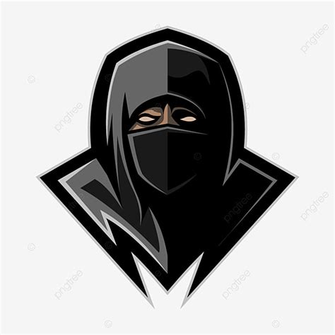 Mascot Ninja Vector Art PNG, Assassin Ninja Esports Mascot Logo, Gaming, Graphic, Mascot PNG ...