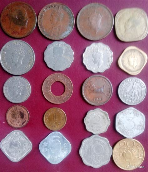 Coin-House: 20 Rare Old Coins! British India and Republic India Coins!