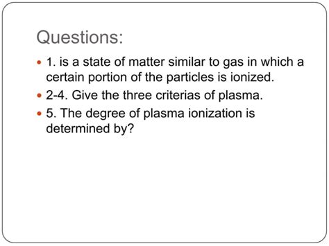 Plasma physics