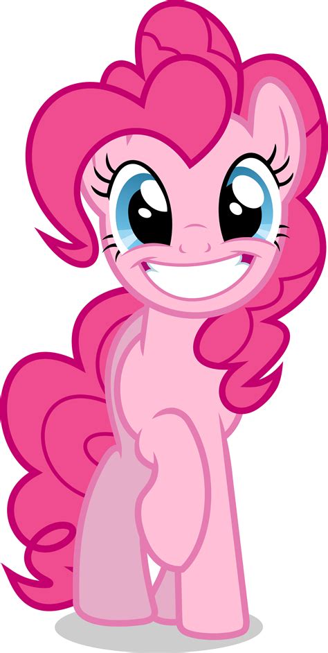 Mlp Fim pinkie pie (smile) vector by luckreza8 on DeviantArt