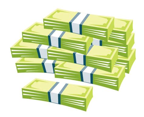 Stack Of 100 Dollar Bills Illustrations, Royalty-Free Vector Graphics & Clip Art - iStock